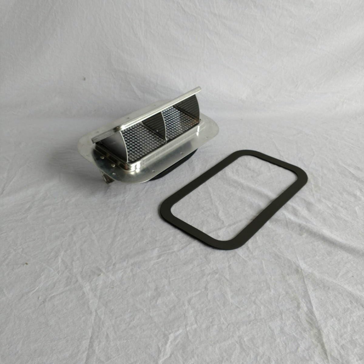 Horse Cargo Enclosed Van RV Trailer Roof Vent Aluminum Low Profile Gasket Extended Handle 622062