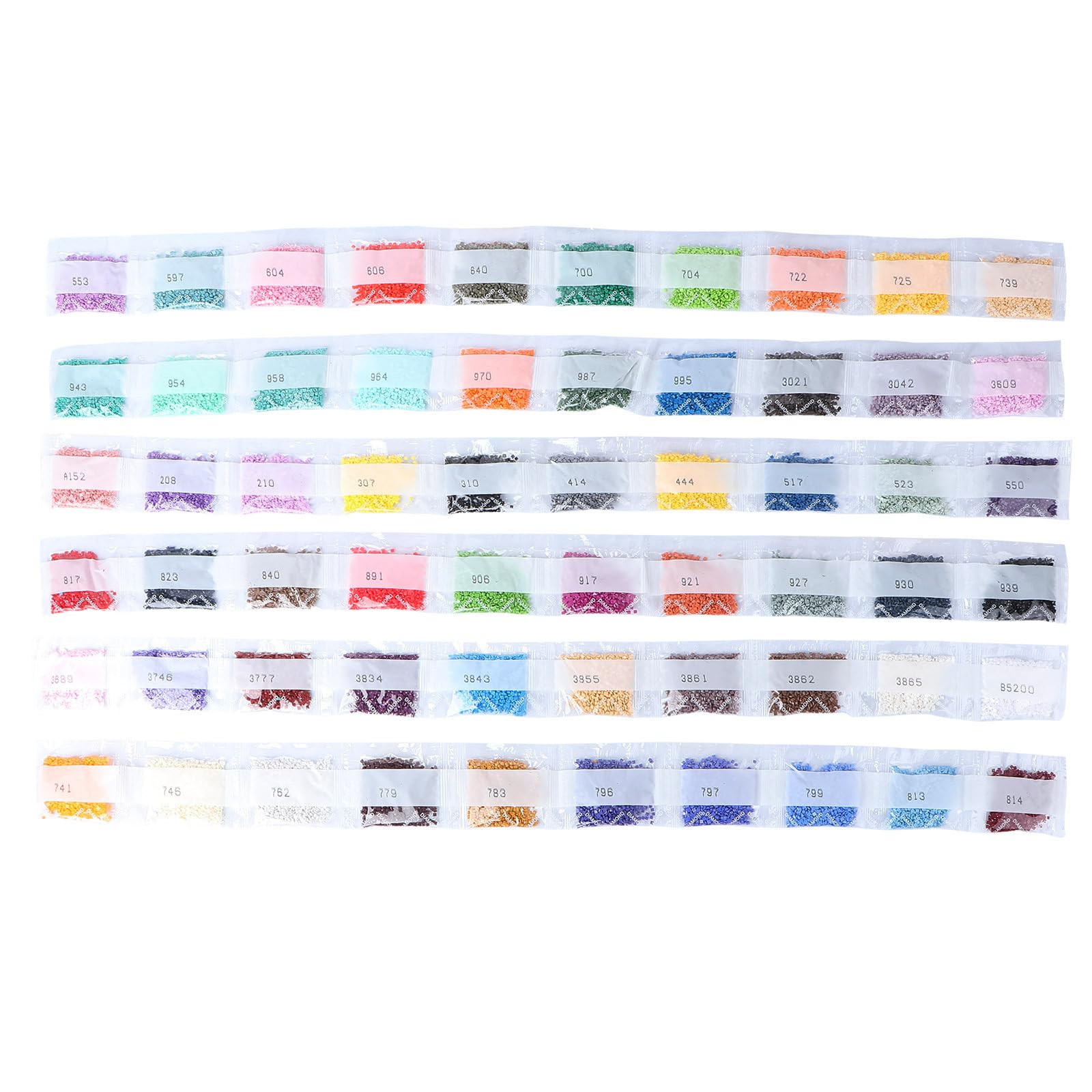 Diamantes de imitación para decoración y pintura de resina plana para mosaicos diy