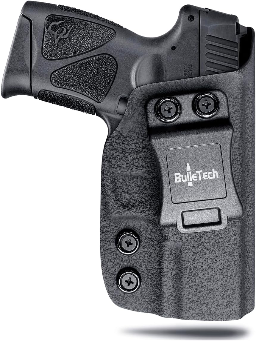 IWB Kydex Holster Compatible with Taurus G3C / G2C / G2S / PT111 / PT140 9mm/.40, Waistband Carry Holster for G3C G2C- Adj. Cant Retention, Cover Mag-Button