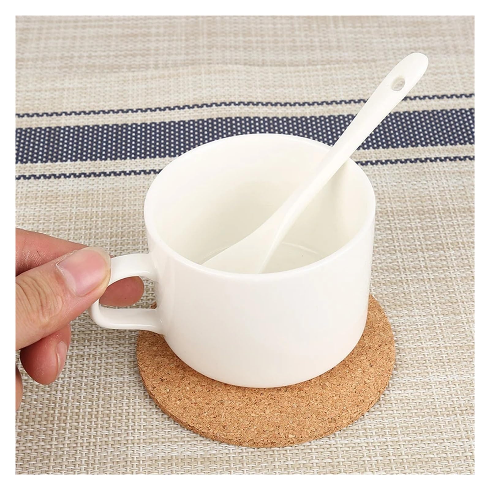 sous-Verres en liège, Coussinets de Fond Tasse Table for Le café et la Boisson Quotidienne(30PCS 90 x 3mm)