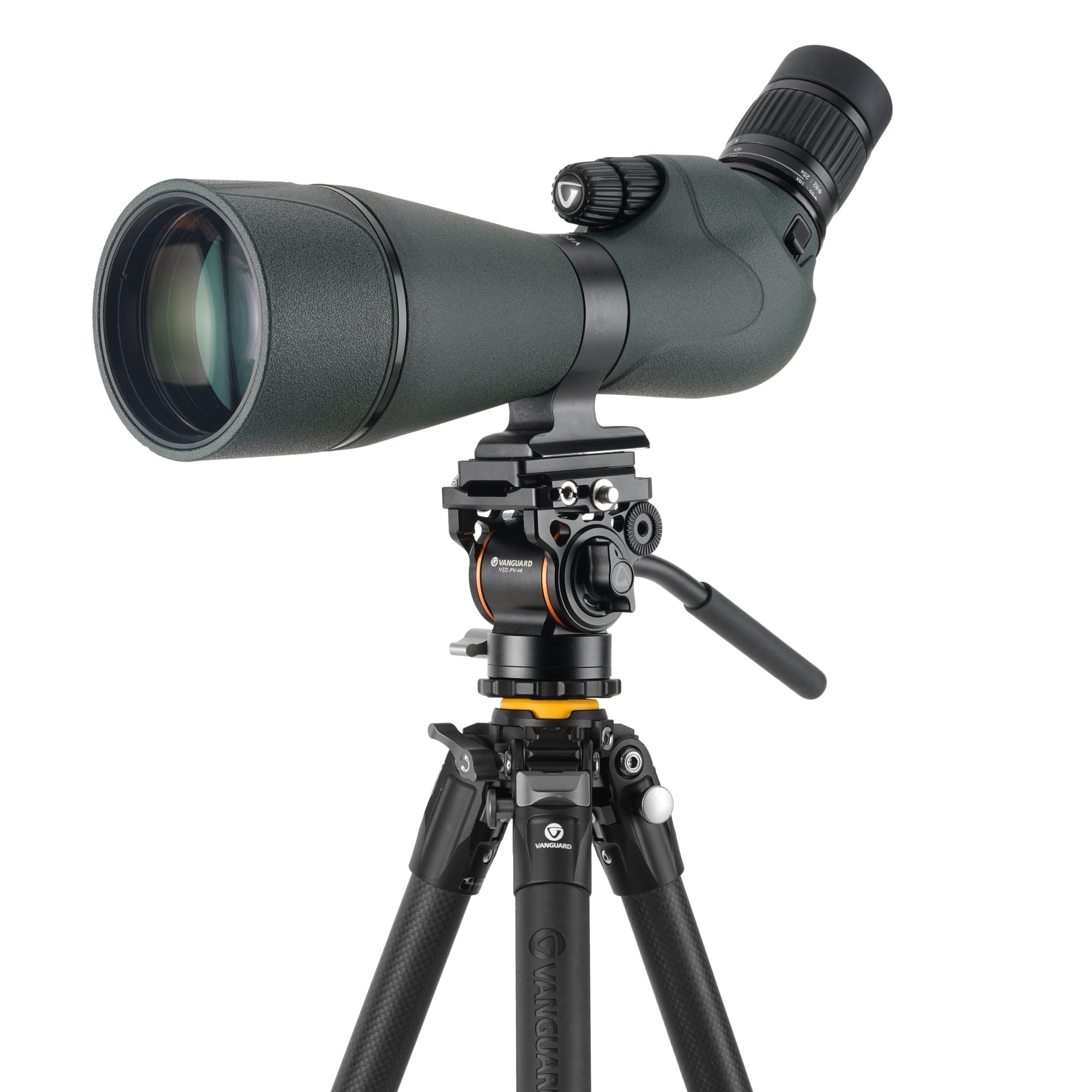 Vanguard Veo 5 264CV14 - Trípode de vídeo de Carbono, rótula Veo PV-14