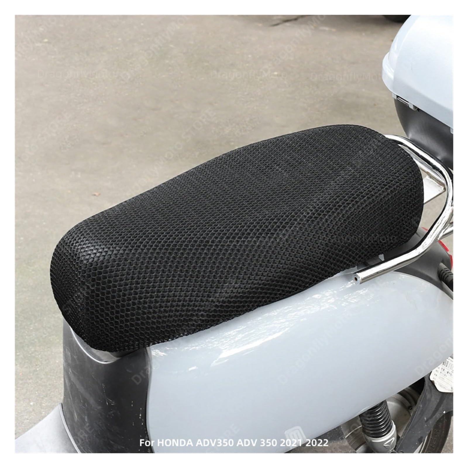 Moto Sedile Cuscino Per Hon&da ADV350 ADV 350 2021 2022 Coprisedile Per Moto In Rete 3D Estivo Protezione Solare Coprisedile Per Scooter Traspirante Coprisedili