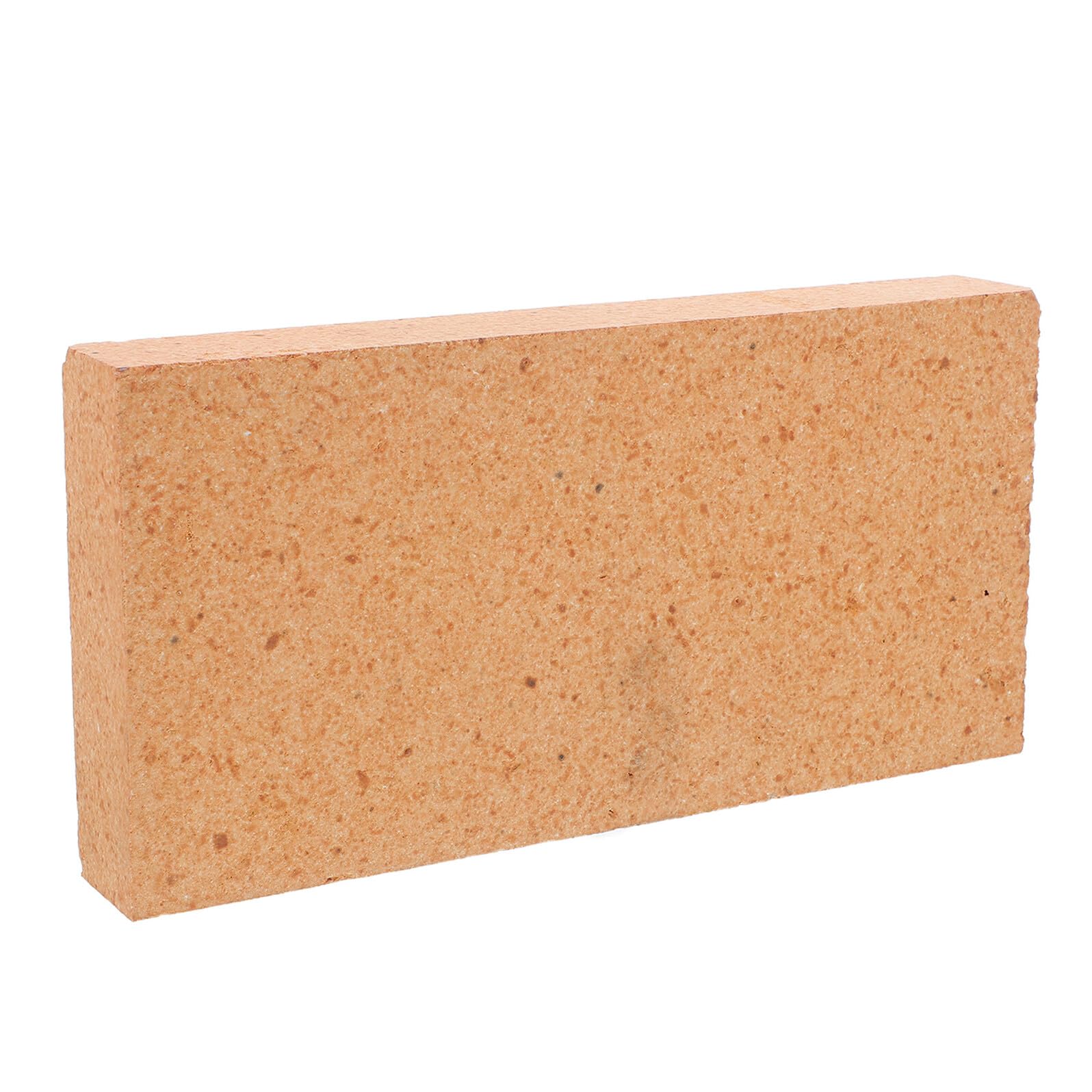 Mikikit Ladrillo Refractario de Arcilla 23x11, 4x4, 1cm para Horno | Alta Temperatura, para Chimeneas y Hornos de Pizza, Uso Versátil y Estabilidad en Instalaciones de Calor