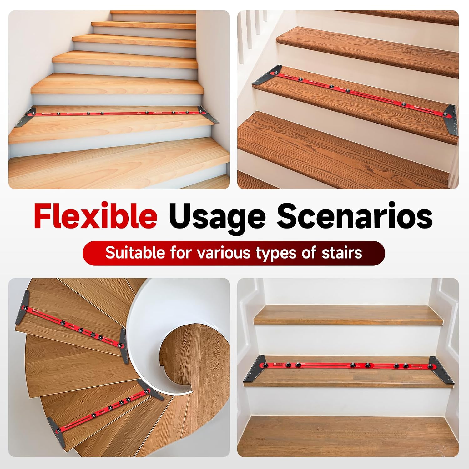 Stair Tread Template Tool, Solid Stair Gauge and Layout Tool, Stair ...