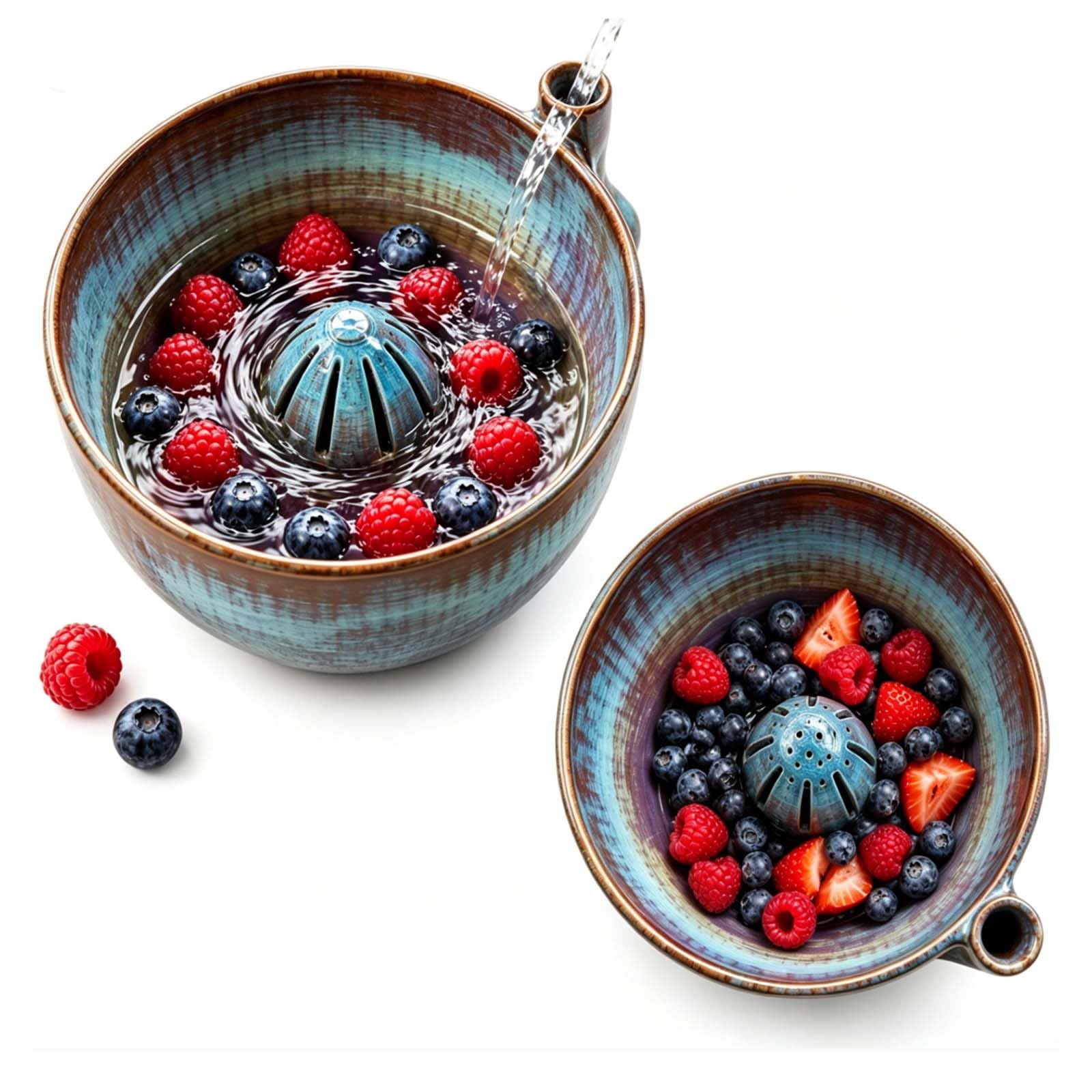 Amazon.com | Self Rinsing Berry Bowl, The Original Artisan