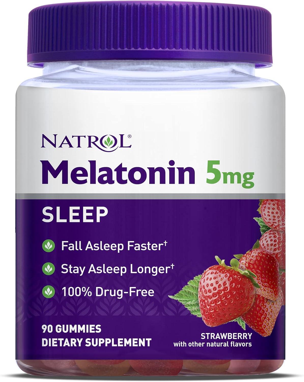Natrol Melatonin 5Mg Gummy, 90 Count