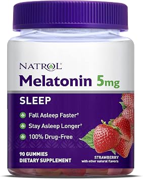Natrol Melatonin 5Mg Gummy, 90 Count