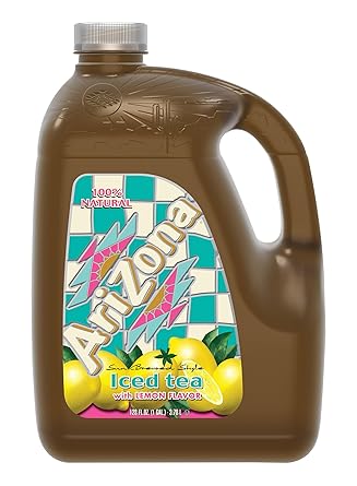 AriZona Lemon Tea - 128 Fl Oz Gallon Bottle