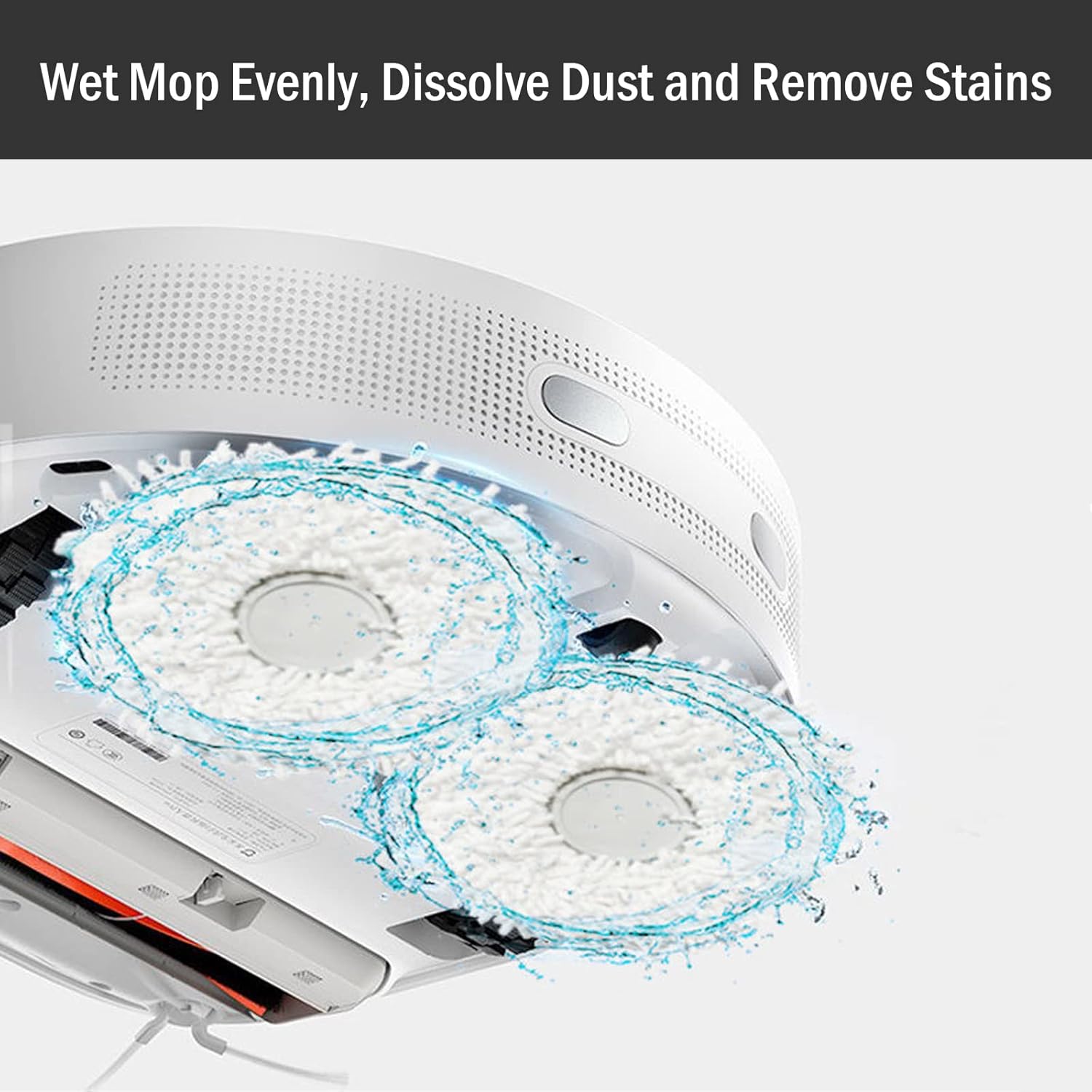 Main Roller Brush HEPA Washable Replacement Filters Clean Mop Pads Side Brush Replacement Accessories for Dreame Bot W10/W10Pro Robotic Vacuum Cleaner, A-Set