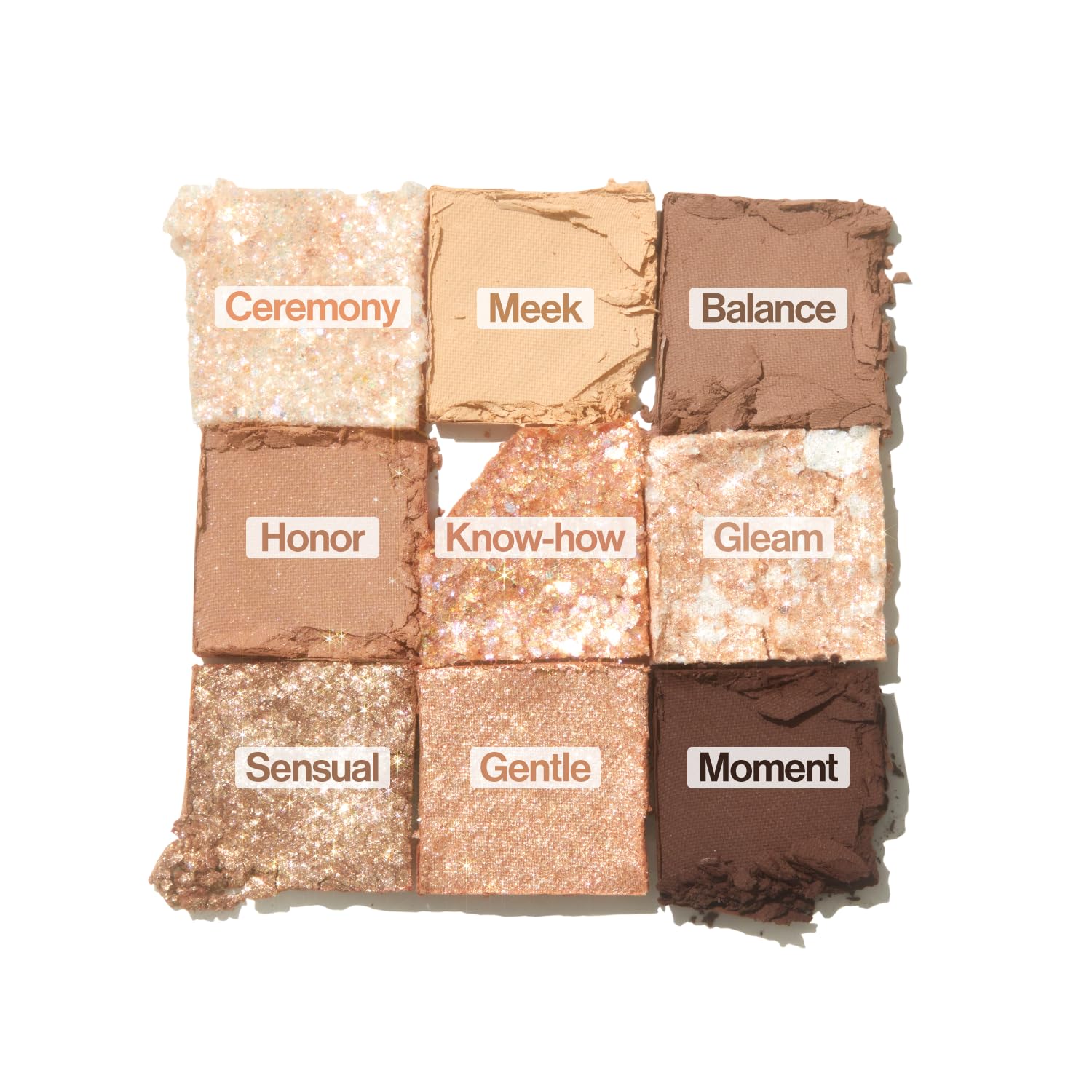 UNLEASHIA | Palette occhi Glitterpedia NO.2 Tutto marrone