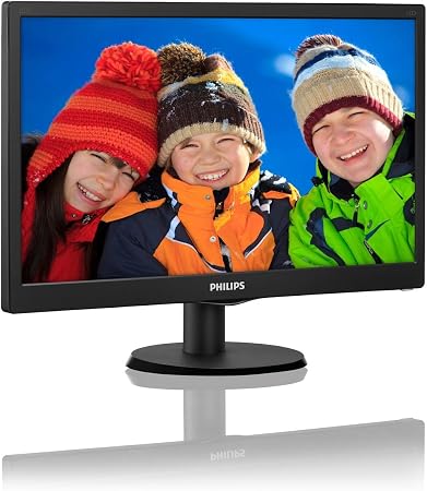 Philips 203V5LSB2 20”Class LED Monitor, TN Panel, 1600 x 900, 5ms, VGA,  Wall Mountable : Amazon.ca: Electronics