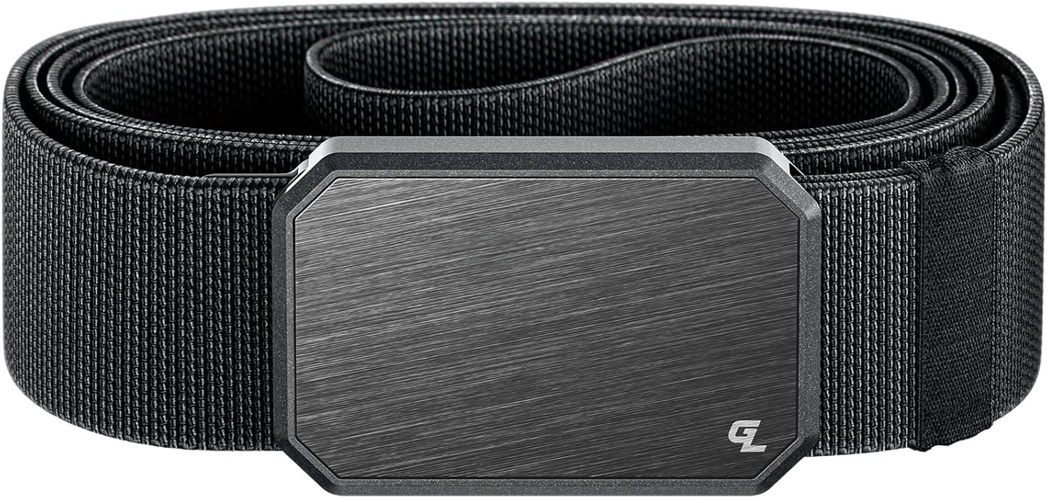 Groove Life Groove Belt OG - Men's Work Belt - Stretch Nylon, Magnetic Buckle, Adjustable, Comfortable, Tactical, EDC