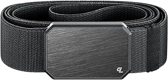 Groove Life Groove Belt OG - Mens Work Belt - Stretch Nylon, Magnetic Buckle, Adjustable, Comfortable, Tactical, EDC