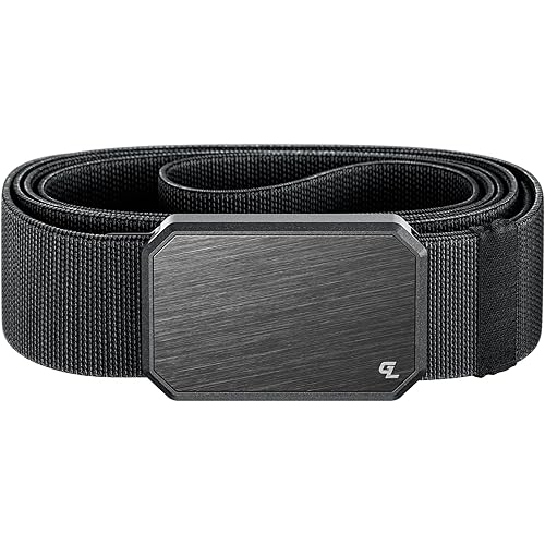 Groove Life Groove Belt OG - Men's Work Belt - Stretch Nylon, Magnetic Buckle, Adjustable, Comfortable, Tactical, EDC