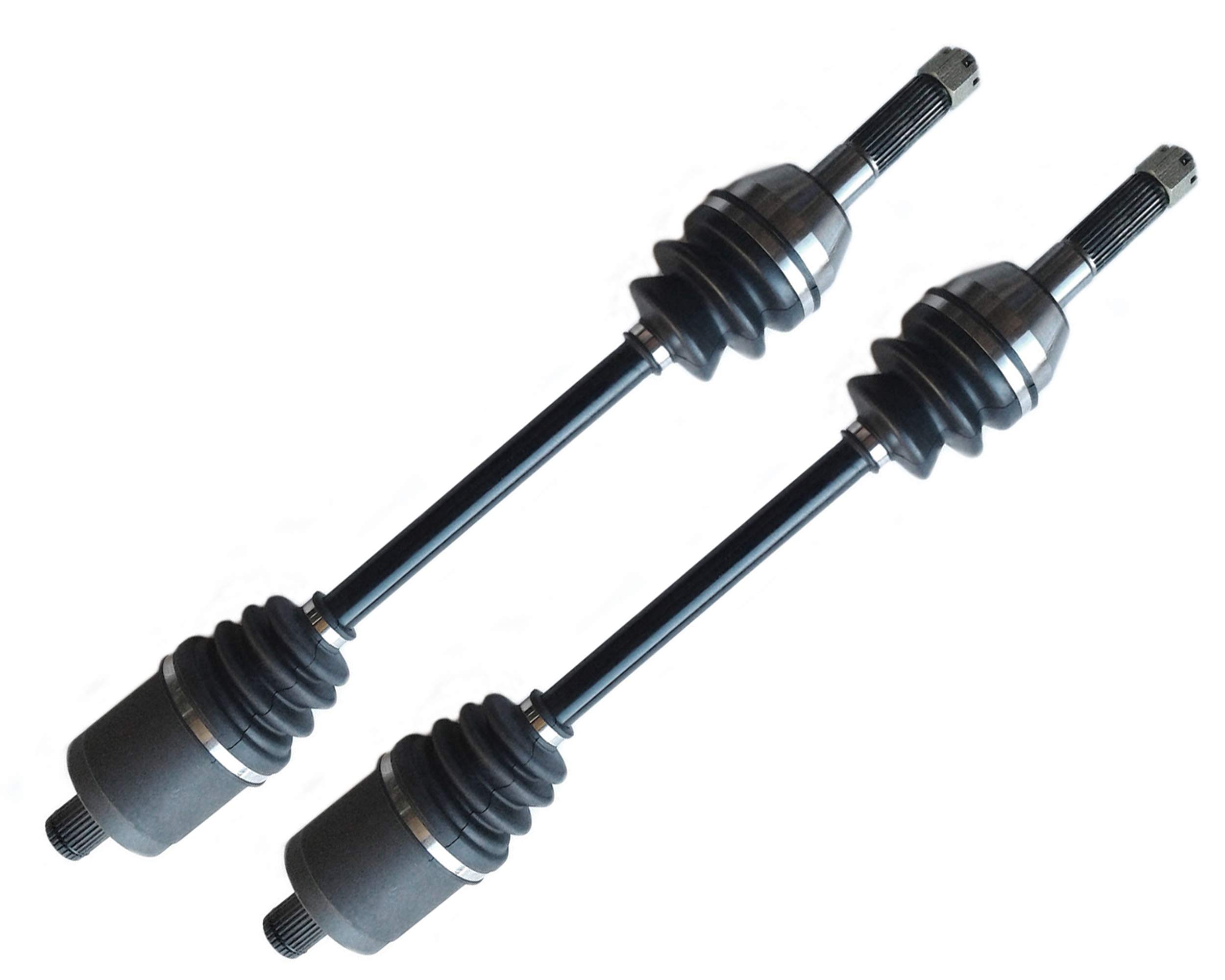 DTA 2 New Rear CV Axles Compatible with 2015-2016 Polaris Ranger 570 Midsize (2 Seats); 2016 Polaris Ranger Crew 570 Midsize - Rear Left and Right -