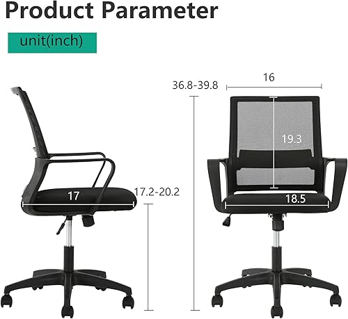 Miniatura 3 de PayLessHere Silla ergonómica para videojuegos, silla de computadora, silla de oficina, sillas de videojuegos con soporte lumbar, silla de