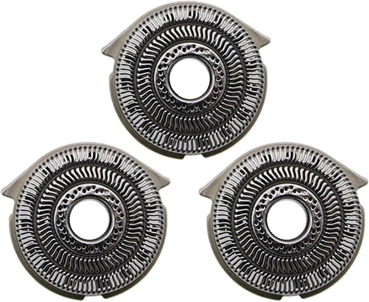 Stainless Steel Razor Heads，Compatible for Philips，Compatible for Norelco，HQ8100 HQ8140 HQ8200 HQ8240 HQ8250 HQ9090 HQ9160 HQ9170 HQ9190 PT920 Razor Accessories(3pcs)