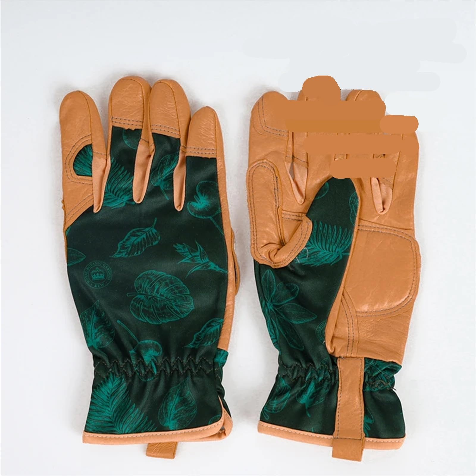 Gants en cuir cyclisme jardinage plantation manipulation extérieure tissu respirant couture gants mécaniques pour Congélateur, Entrepôt(XL)