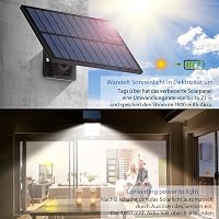 MPJ 105 LED napelemes kültéri lámpa mozgásérzékelővel IP65 vízálló 2db 2