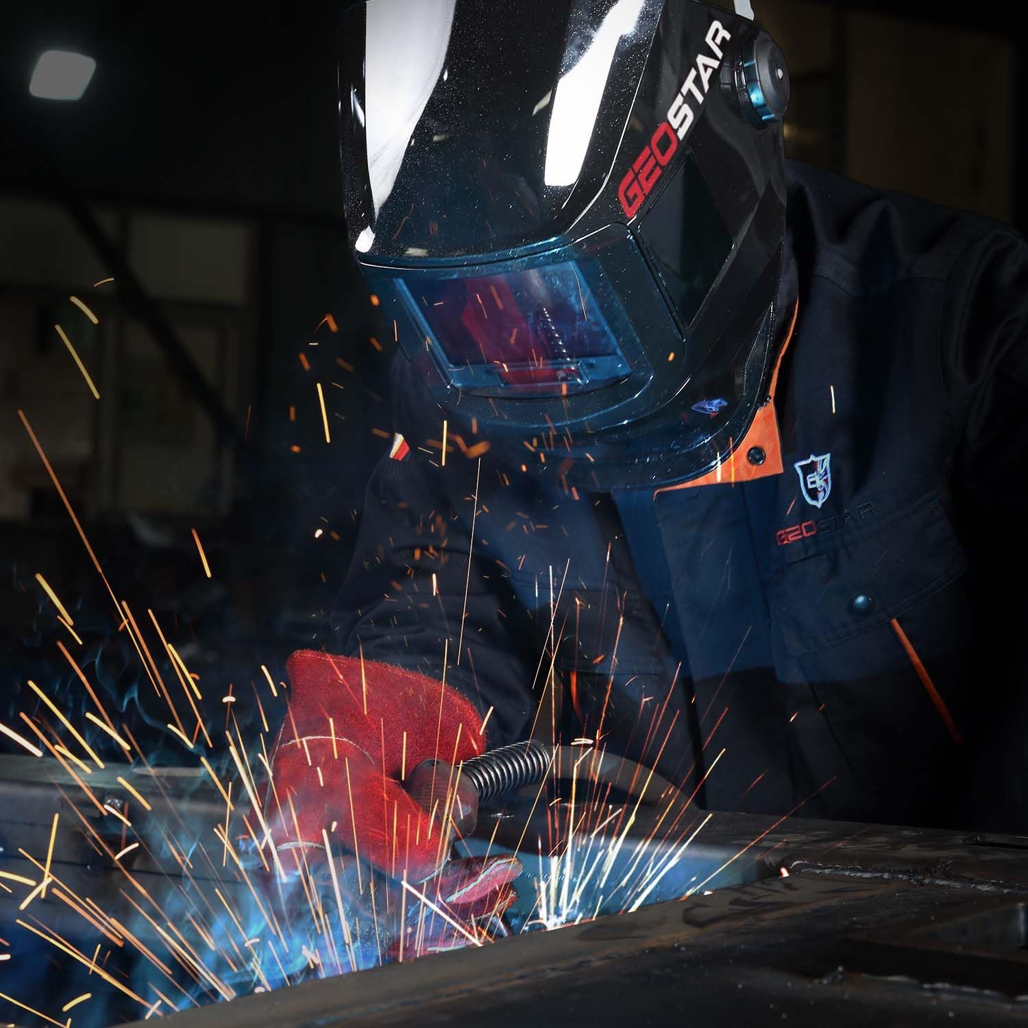 Professional Welder at Work