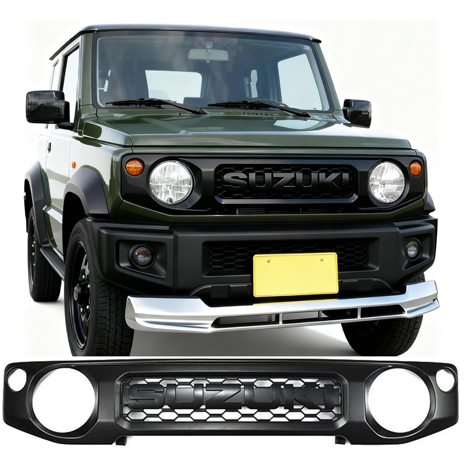 Amazon.co.jp: ジムニー新型フロントグリルJB64 JB74 JC74 シエラ