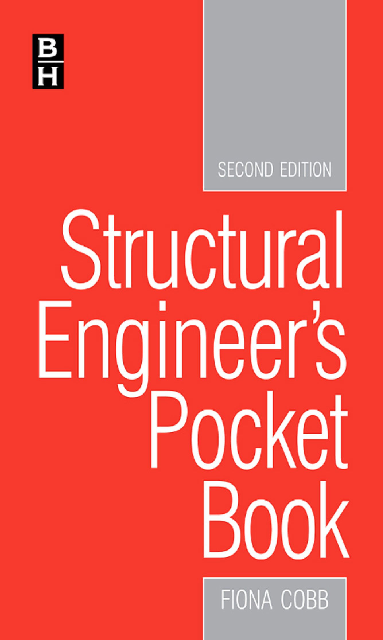 Structural Engineer's Pocket Book, 2nd Edition by Cobb, Fiona (2008) Paperback