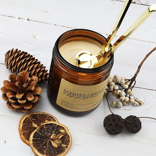 Miniatura 3 de KOAKOMI Juego de accesorios de velas, cortador de mechas de velas, desinflador de velas y dispensador de mecha de vela para regalo para amantes de