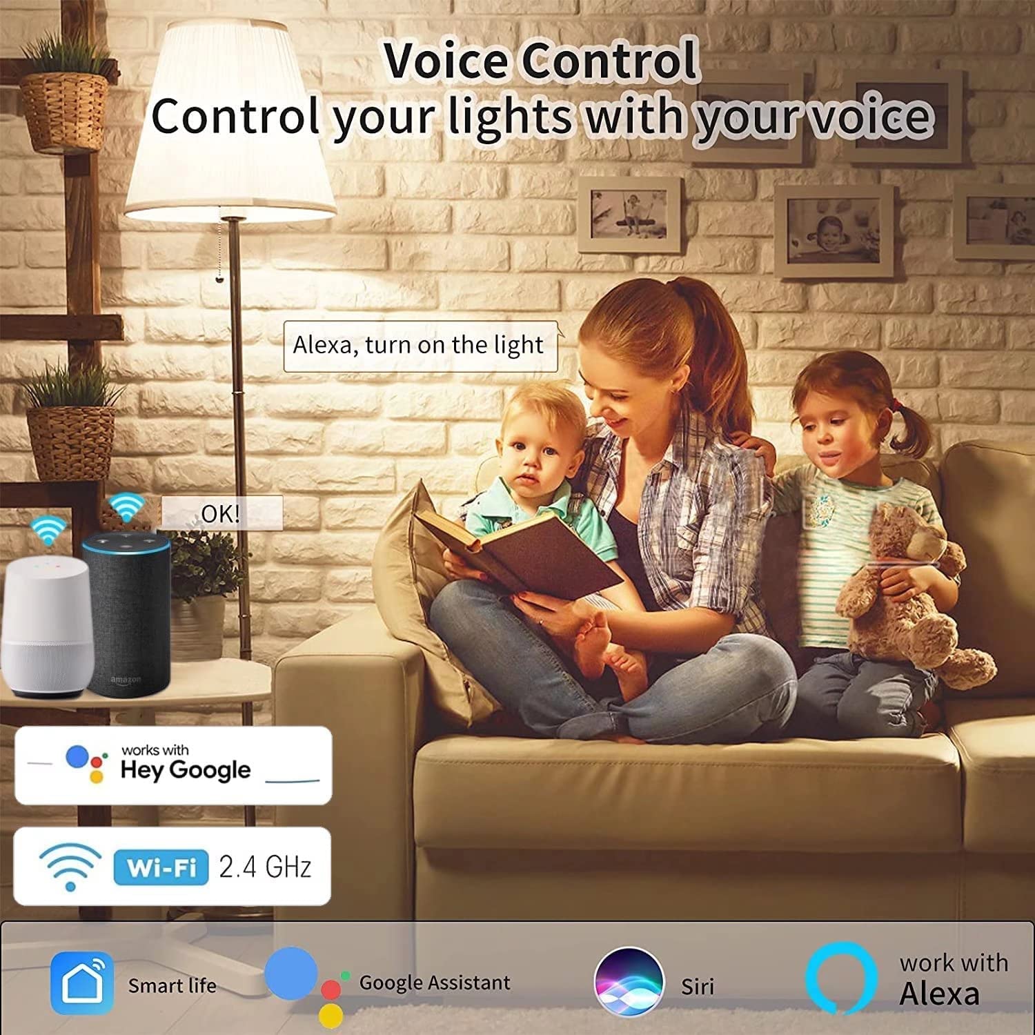 Lampadina LED G9 Dimmerabile Smart 4W 350 Lumen - Compatibile Con Alexa, Google Home, WiFi, Sostituzione Alogena G9, Controllo Vocale E App