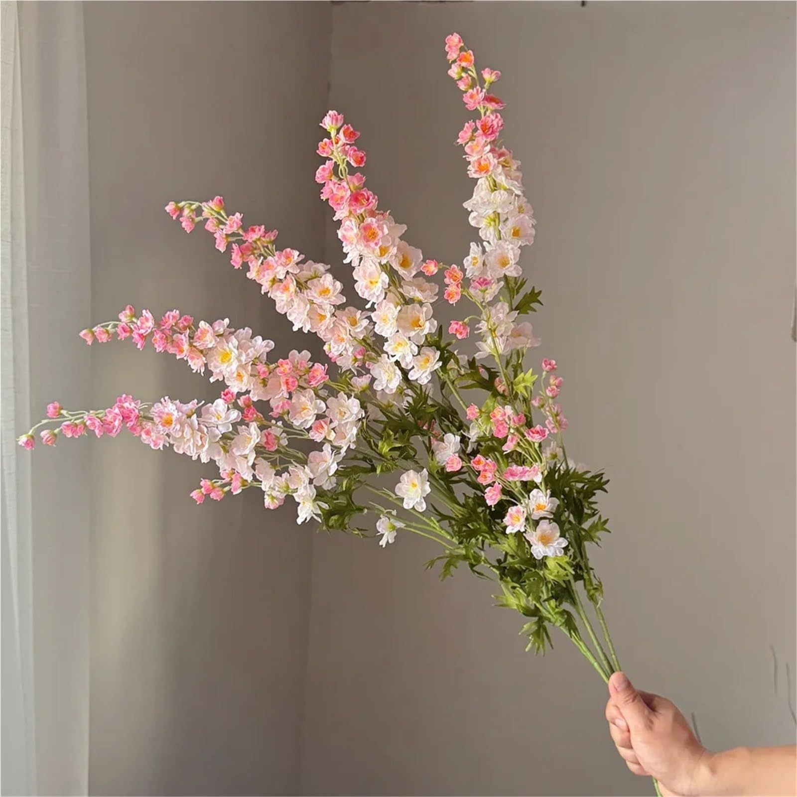 Künstliche Delphinium Künstliches Delphinium mit DREI Gabeln