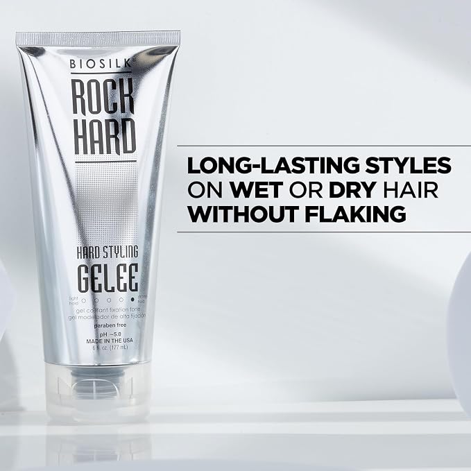 Gel para Cabello BioSilk Rock Hard 6 oz miniatura 4