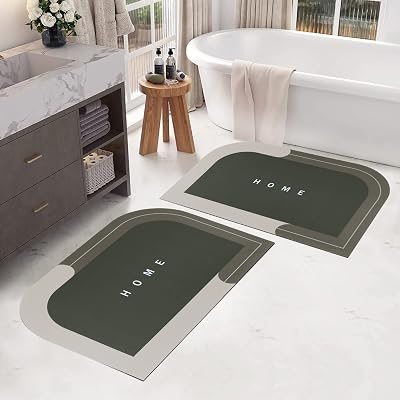 Story@Home Oval Rubber Bath Mat – rubber doormat