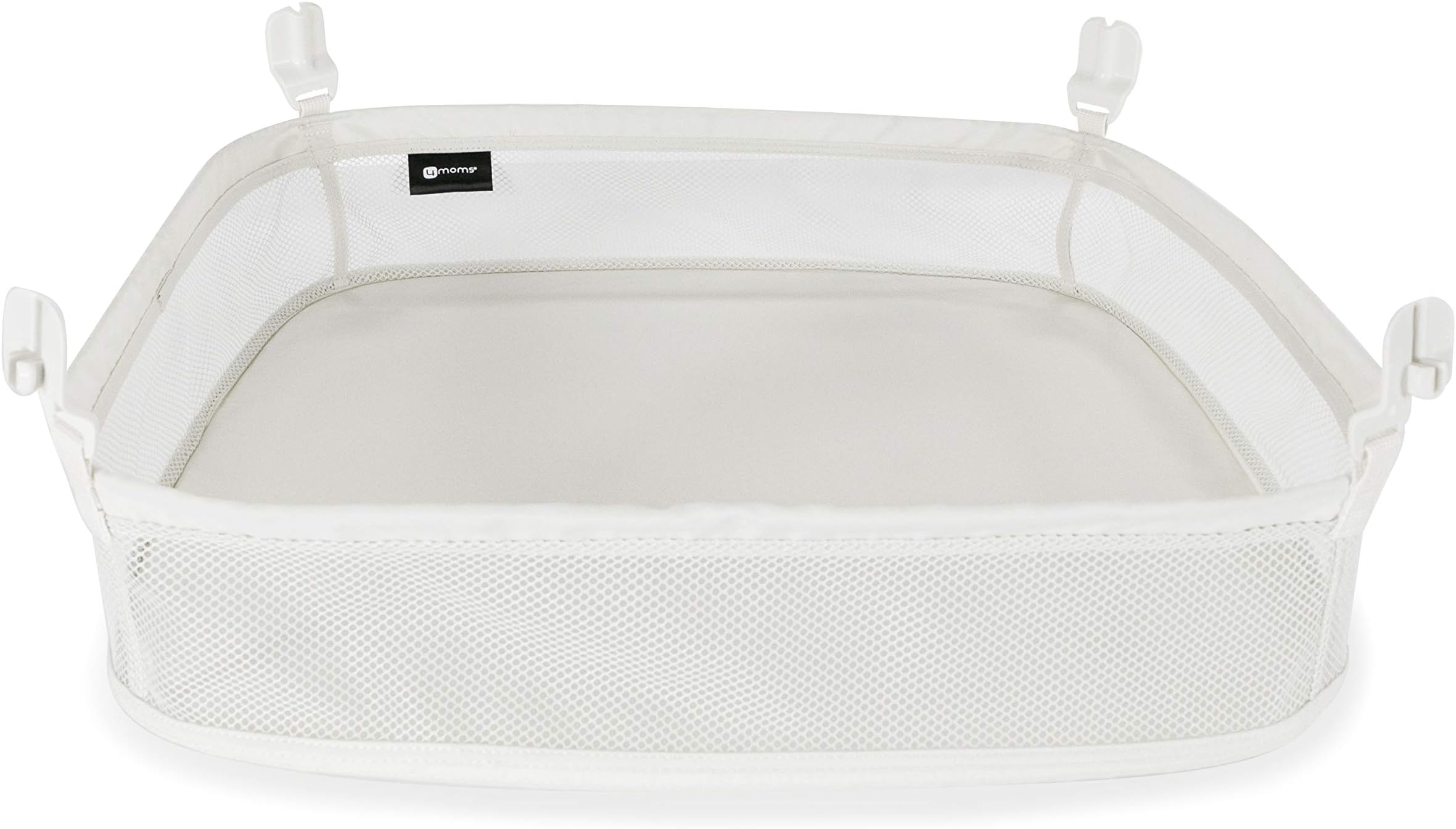 Mamaroo Sleep Bassinet Storage Basket | For Baby Bassinets And Furniture | Great For Organization, Birch White