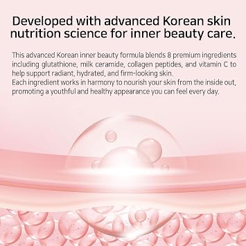 Glutathione Collagen White 700mg 60 Tablets with Milk Thistle for Skin Brightening, Anti-Aging, and Glow Support Boosts Immunity, Promotes Healthy Skin, Hair & Nails, Antioxidant & Detox Formula