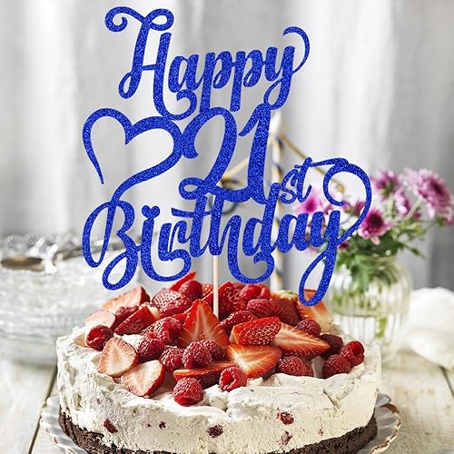 Miniatura 210 de Decoración para tarta de cumpleaños número 15 con purpurina dorada – 15 aniversario/cumpleaños – Hello 15, Cheers to 15 años, 15 & Fabulous Cake