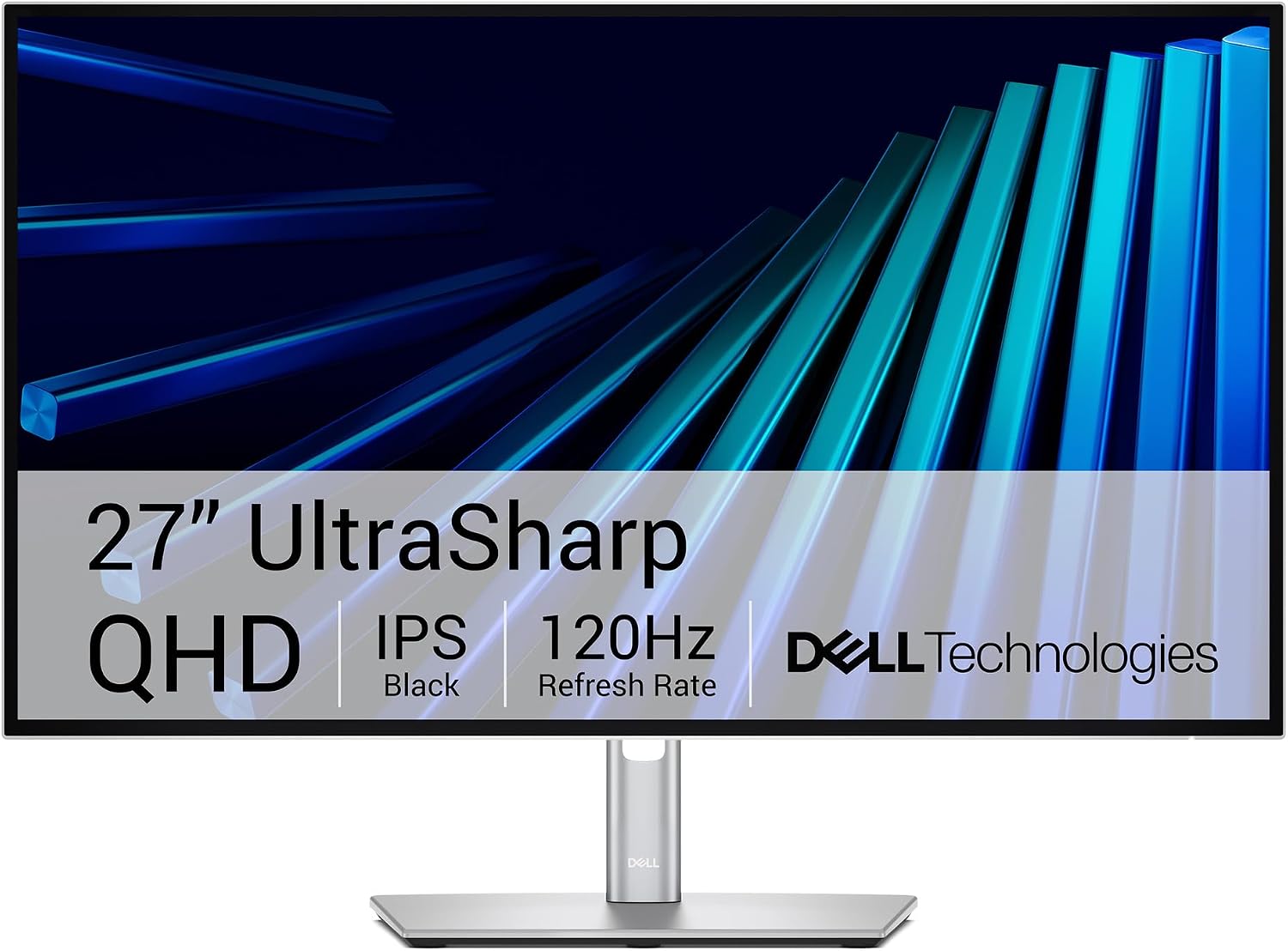 UltraSharp 27 Thunderbolt Hub Monitor - U2726DER, QHD | (2560 x 1440) 120Hz Display, 100% sRGB, IPS Black Technology (2000:1), 1.07 billion colors, Ideal Mac Companion