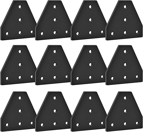 Miniatura 102 de 10 unids 2020 placa de extrusión de aluminio conector esquina L soporte 8020 V ranura hardware ranura T accesorios con tuercas en T y tornillos