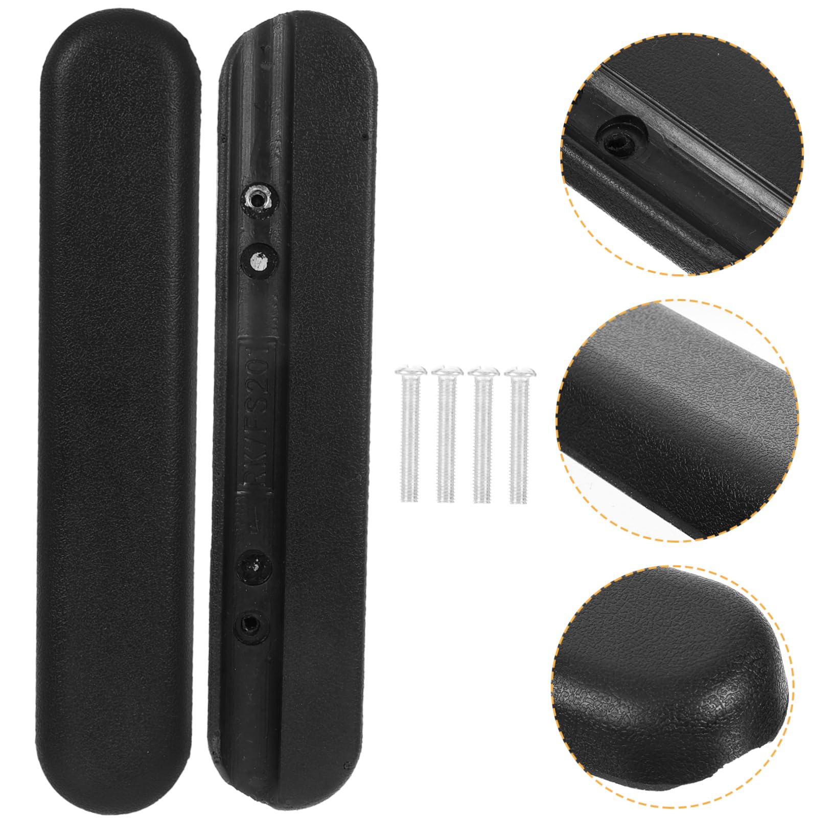 Angoily 5 Pares eléctrica bolsa de almacenamiento para Par de reposabrazos Accesorios para discapacitados almohadillas para brazos de silla de escritorio
