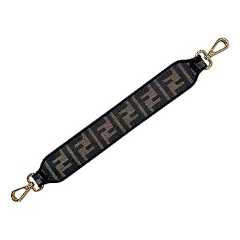 FENDI ストラップ Amazon.com: FENDI Roma Amor Embroidered Zucca Canvas Brown