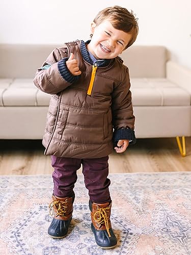 Miniatura 6 de Buckle Me Baby Coats Chaqueta de invierno de asiento de coche más seguro de cierre rápido para niño o niña, como se ve en Shark Tank