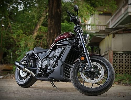 Miniatura 5 de DEBAJO TAPA CARENADO BELLY PROTECTOR MOTOR PARA HONDA CMX REBEL 1100 2021-2022 MODELOL+ (Negro)