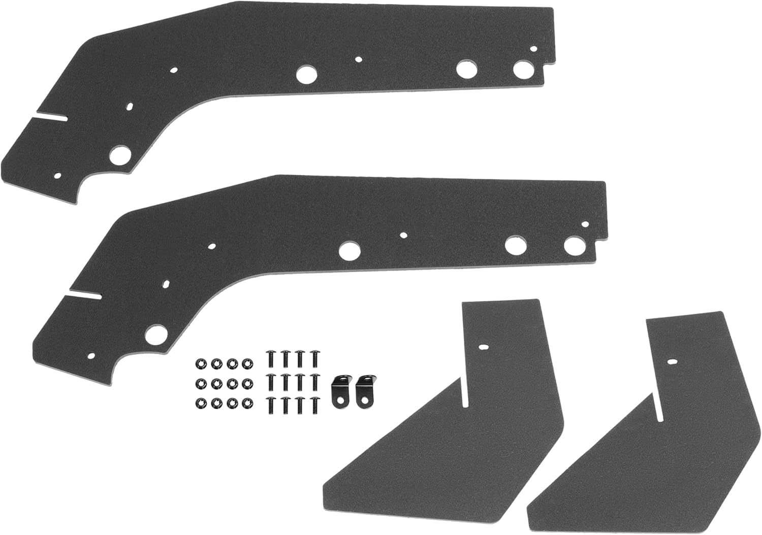 KUAFU Rear Bumper Diffuser Compatible with 2015-2021 Subaru WRX STI Black Rear Bumper Lip Spats Winglet Splitter Diffuser Aprons (Side)