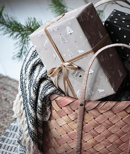 Miniatura 5 de Cinta de terciopelo caqui de 38 pulgadas, 25 yardas para árbol de Navidad, envoltura de regalos, decoraciones de corona, fabricación de lazos