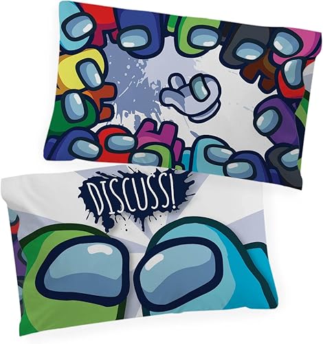 Miniatura 6 de Star Wars The Bad Batch Specialists - 1 funda de almohada reversible individual  Ropa de cama súper suave para niños con cazador, cruz, demoledor,