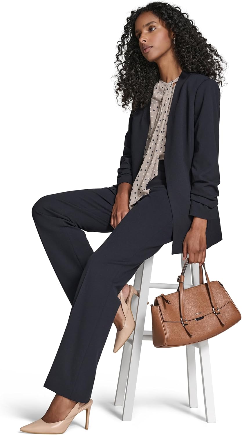 Calvin Klein Women's Open Front Suit Blazer