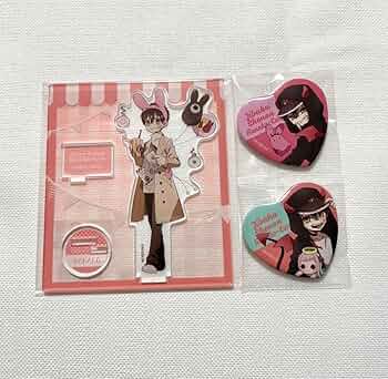 地縛少年花子くん もっけぱーく アクスタ 缶バッジ アクキー 地縛少年花子くん 描き下ろしイラスト”もっけぱーく”のグッズ 6