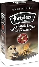 Café Fortaleza – Ground Coffee, Intense Flavor, Arabic Varieties, Compatible with Italian, Filter and Plunger Coffee Makers, Pack 235 g x 12 – Total 2.8 kg