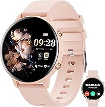 Hwagol Montre Connectée Homme Femme 1.39" Smartwatch avec Appel Bluetooth, Podometre, Moniteur Sommeil, avec 140+ Sportifs, Smartwatch Féminine Montre Intelligente Bracelet pour iOS Android