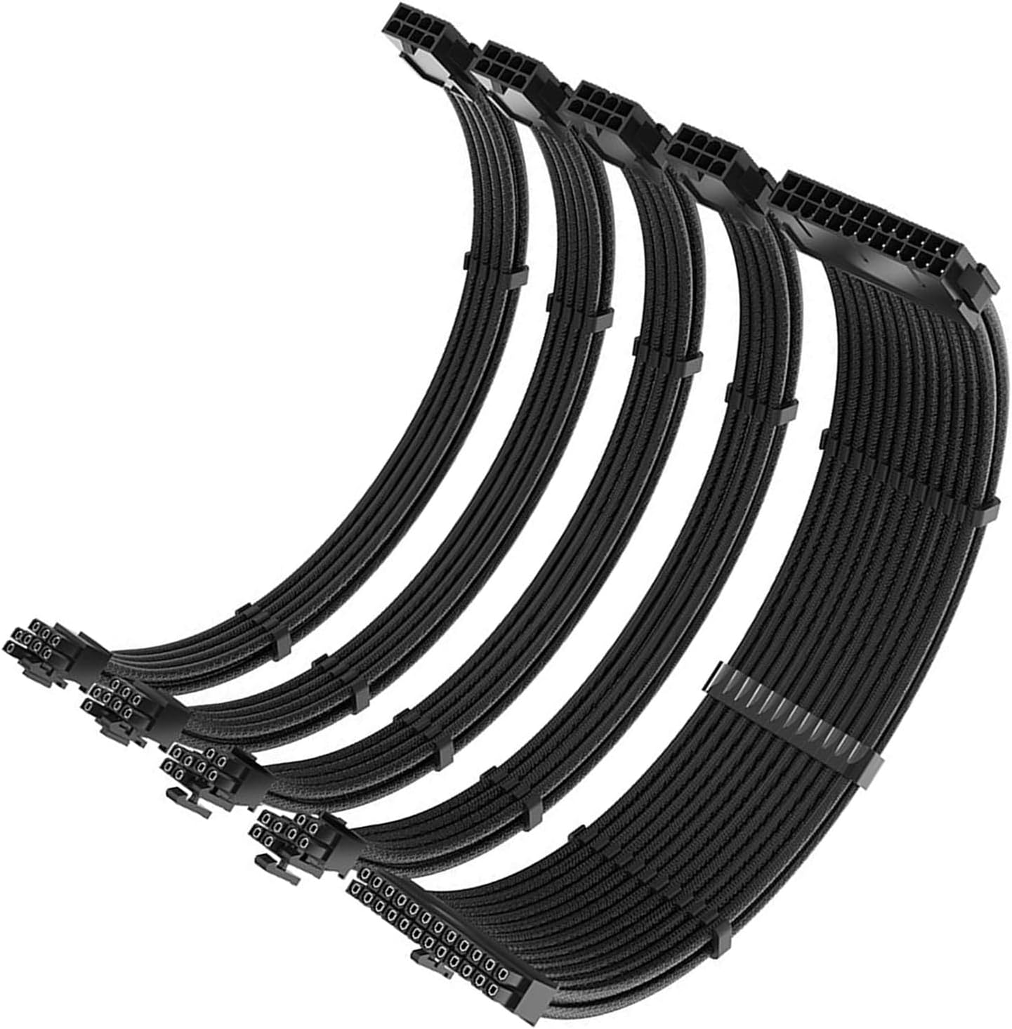 コンピュータ電源接続ケーブル 35 センチメートル 1x24Pin/2x8Pin(6P+2P) PCIE/2x8Pin(4+4) C