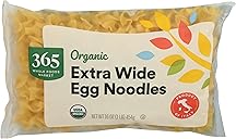 365 by Whole Foods Market Organic Extra Wide Egg Noodles, 16 Ounce