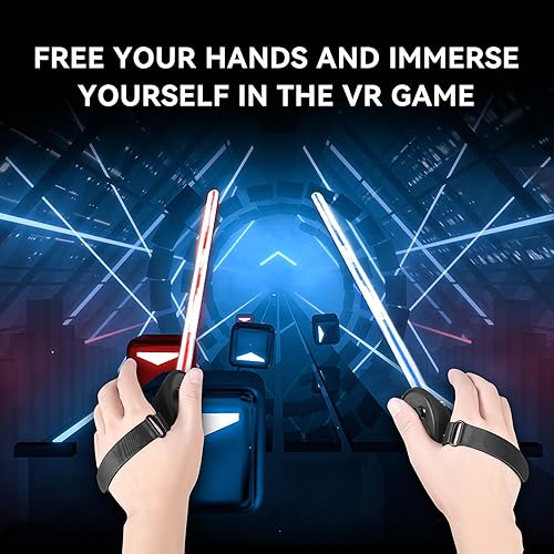 Miniatura 6 de D.Gruoiza Correas de control mejoradas compatibles con accesorios Meta Oculus Quest 3, funda de mango antideslizante de silicona, correa de mano